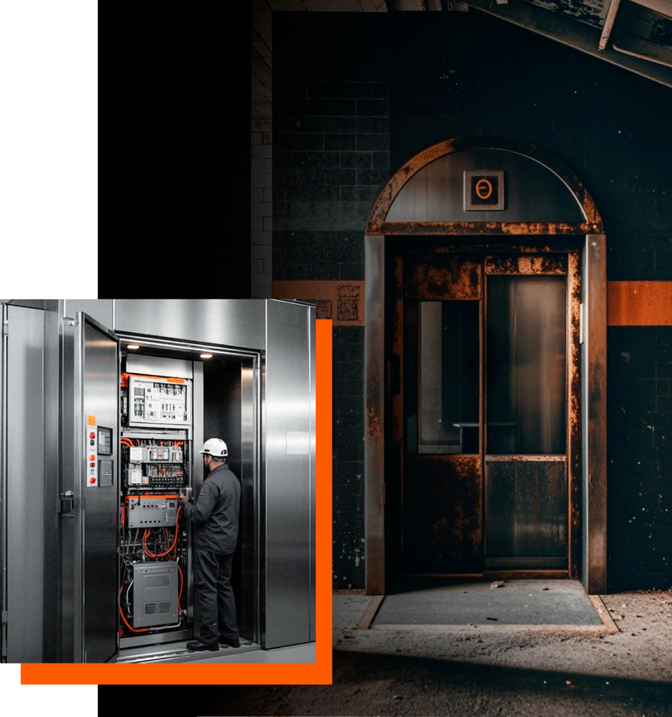 ELEVADOR ULTRAPASSADO SCHUTZE